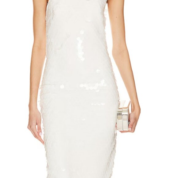 The New Arrivals BlancaTriangle Neck Dress - Picture 2 of 4